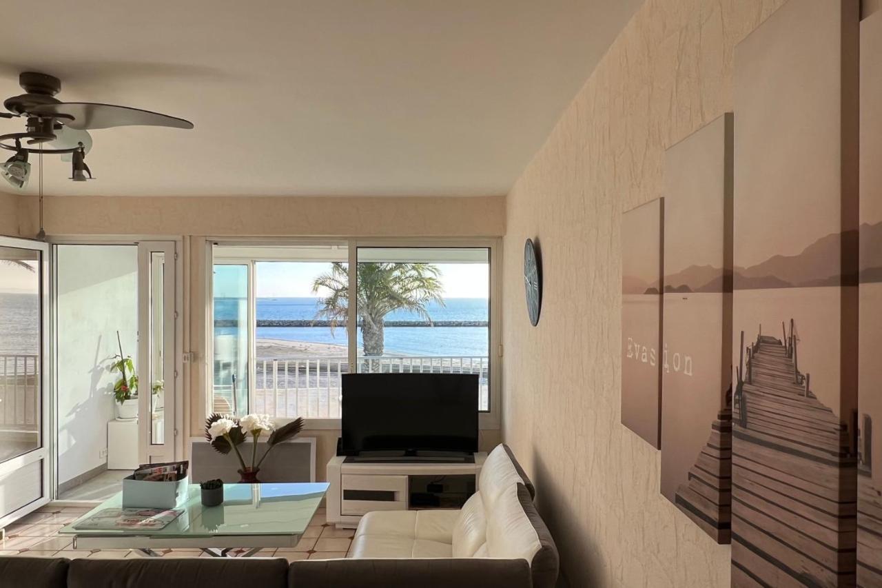 Appartement Mar E Souleu Avec Terrasse Et Vue Mer Au Grau Du Roi Le Grau-du-Roi Luaran gambar